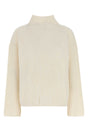 LOULOU Ivory Cashmere Ines Sweater for Women