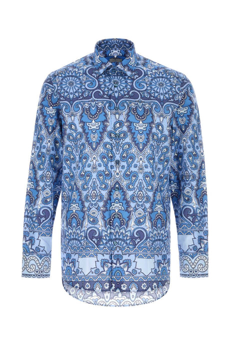 ETRO Printed Cotton Shirt for Men - Contemporary Style