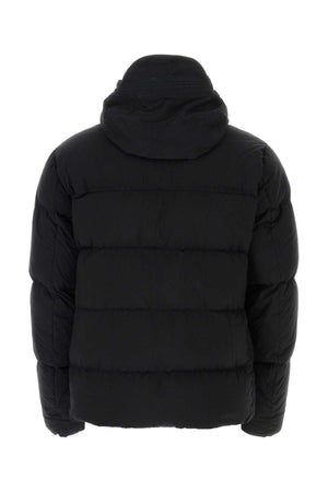 TEN C Men's Black Nylon Down Jacket