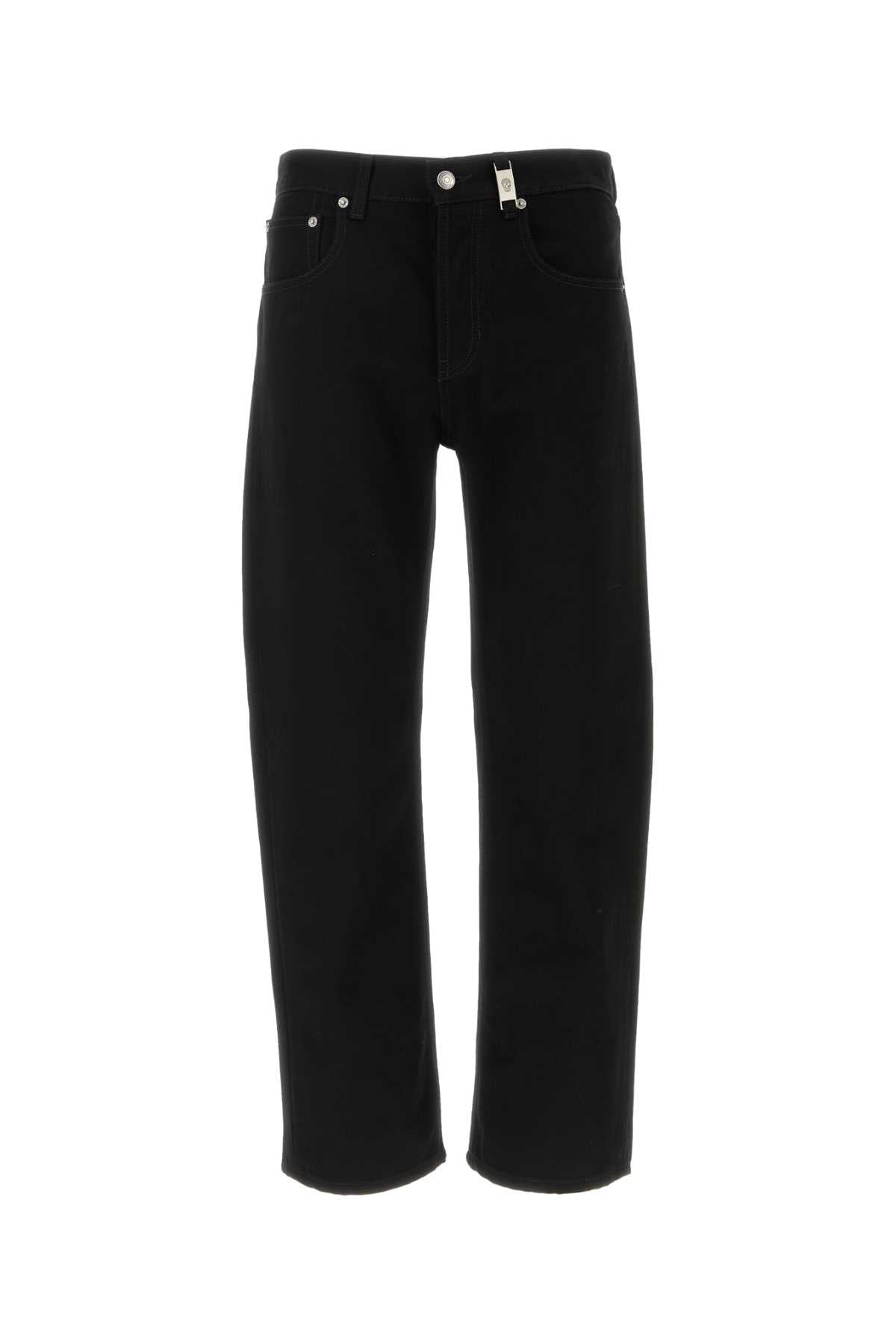 ALEXANDER MCQUEEN Stylish Black Denim Jeans for Men