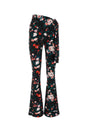 PACO RABANNE Floral Printed Stretch Viscose Pants for Women