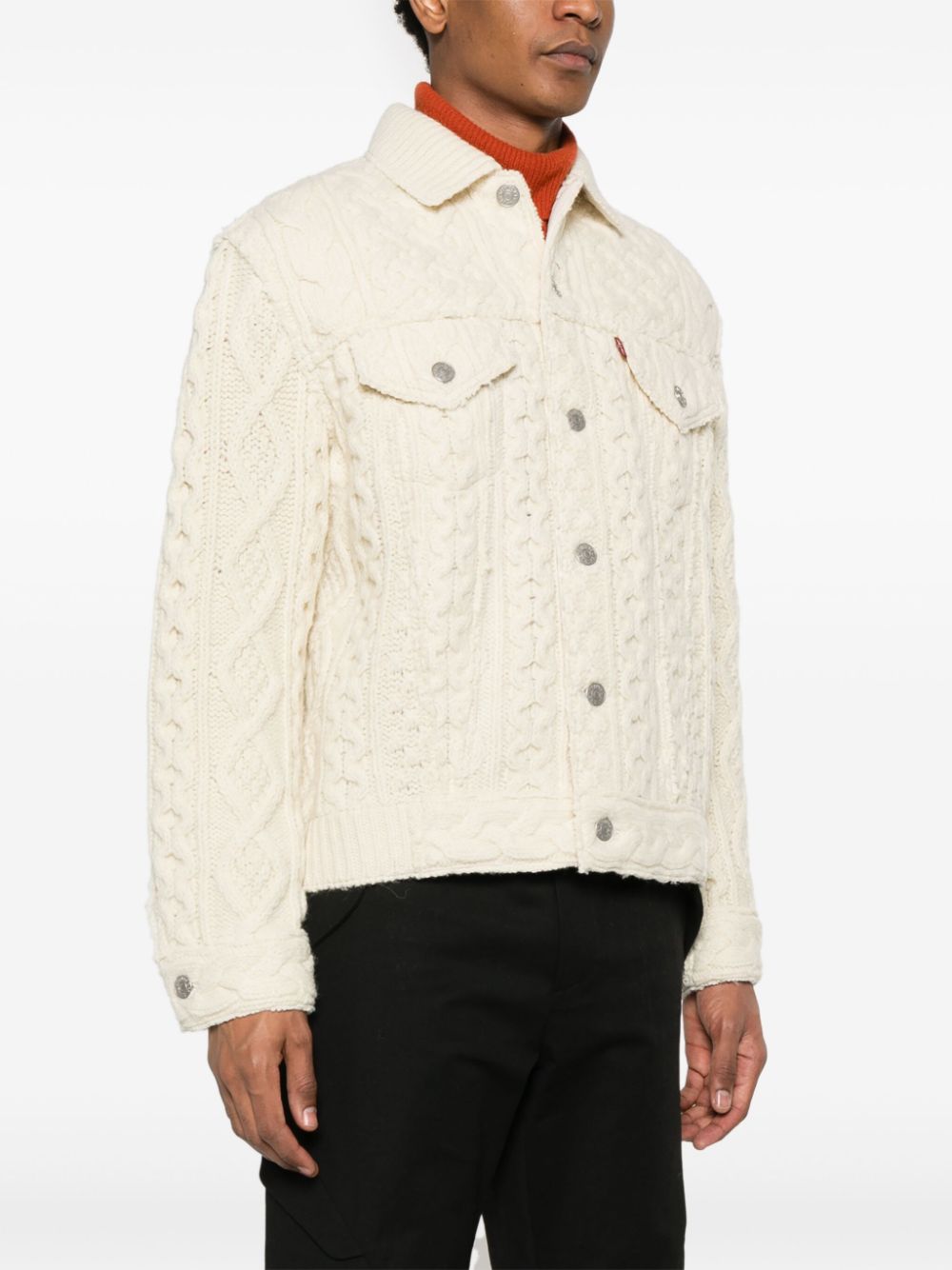 JUNYA WATANABE WOOL Knit JACKET