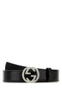 GUCCI Classic Leather Belt - 3 cm Height