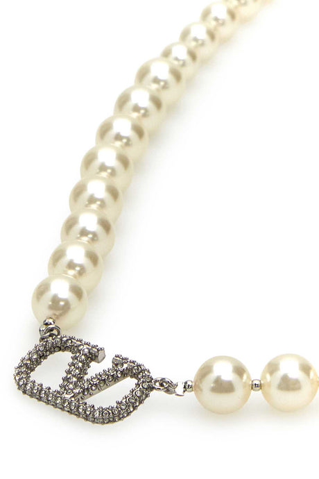 VALENTINO GARAVANI Mini Ivory Pearls Necklace