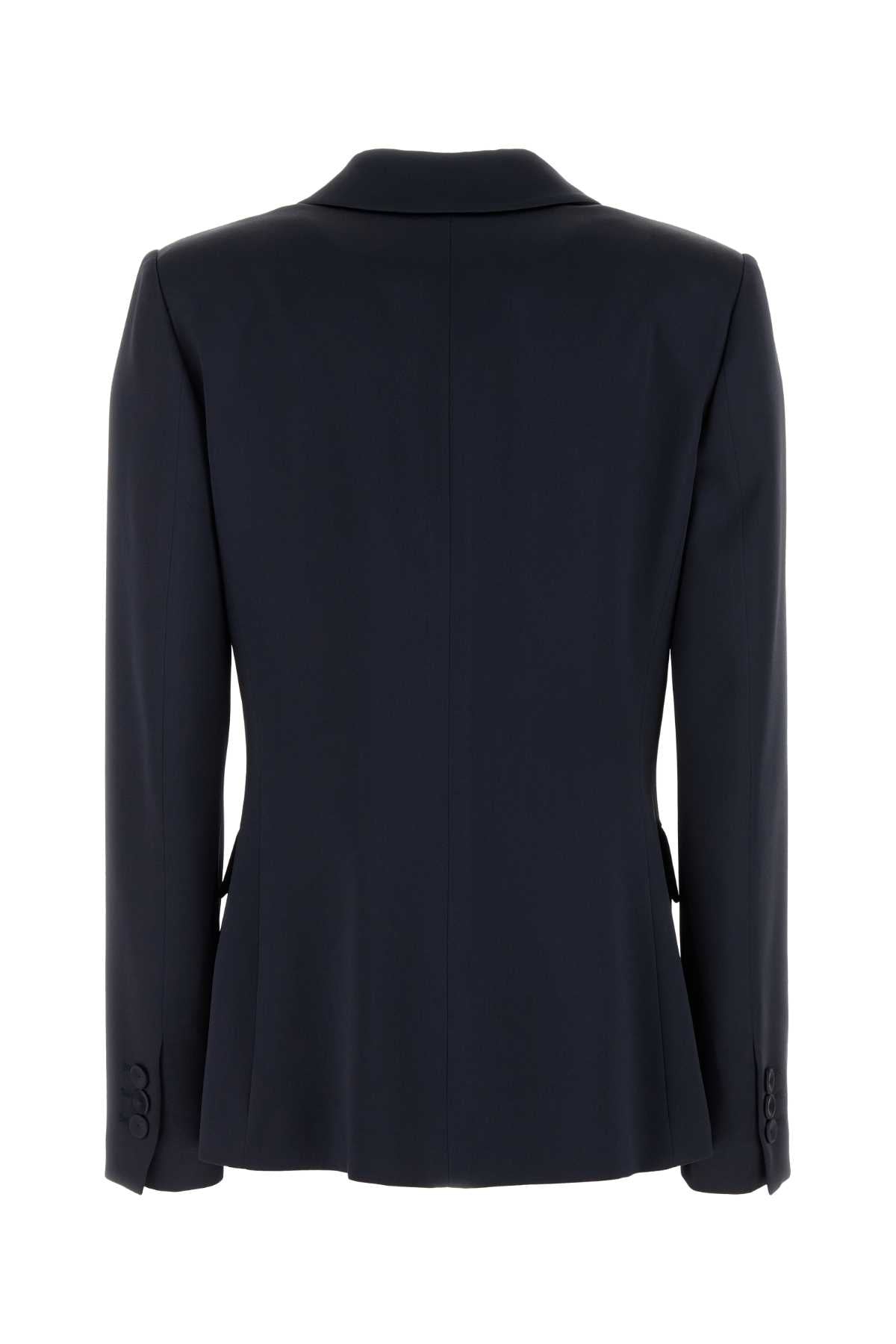 ALBERTA FERRETTI Acetate Blend Blazer for Women - Chic Blue Style