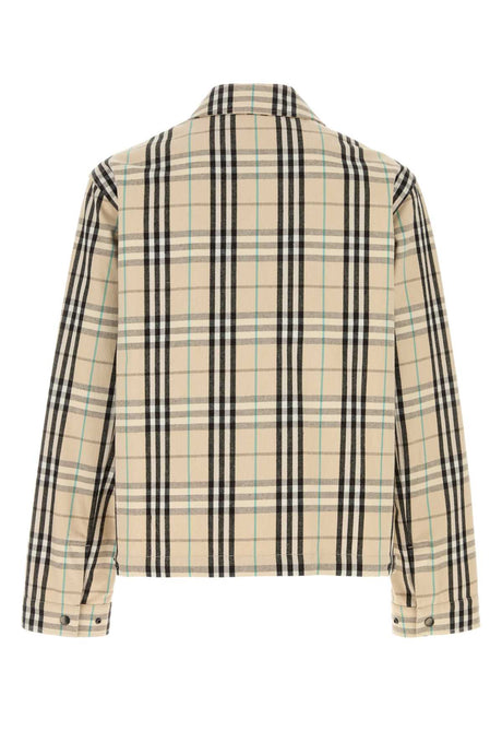 BURBERRY Men's Embroidered Cotton Jacket