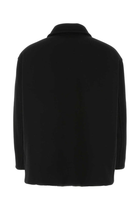 VALENTINO GARAVANI Black Wool Blend Jacket for Men