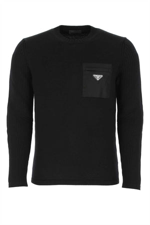 PRADA Classic Knit Wool Sweater for Men