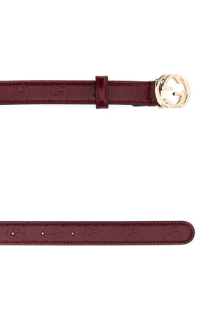 GUCCI Elegant Leather Belt - 2 cm Height