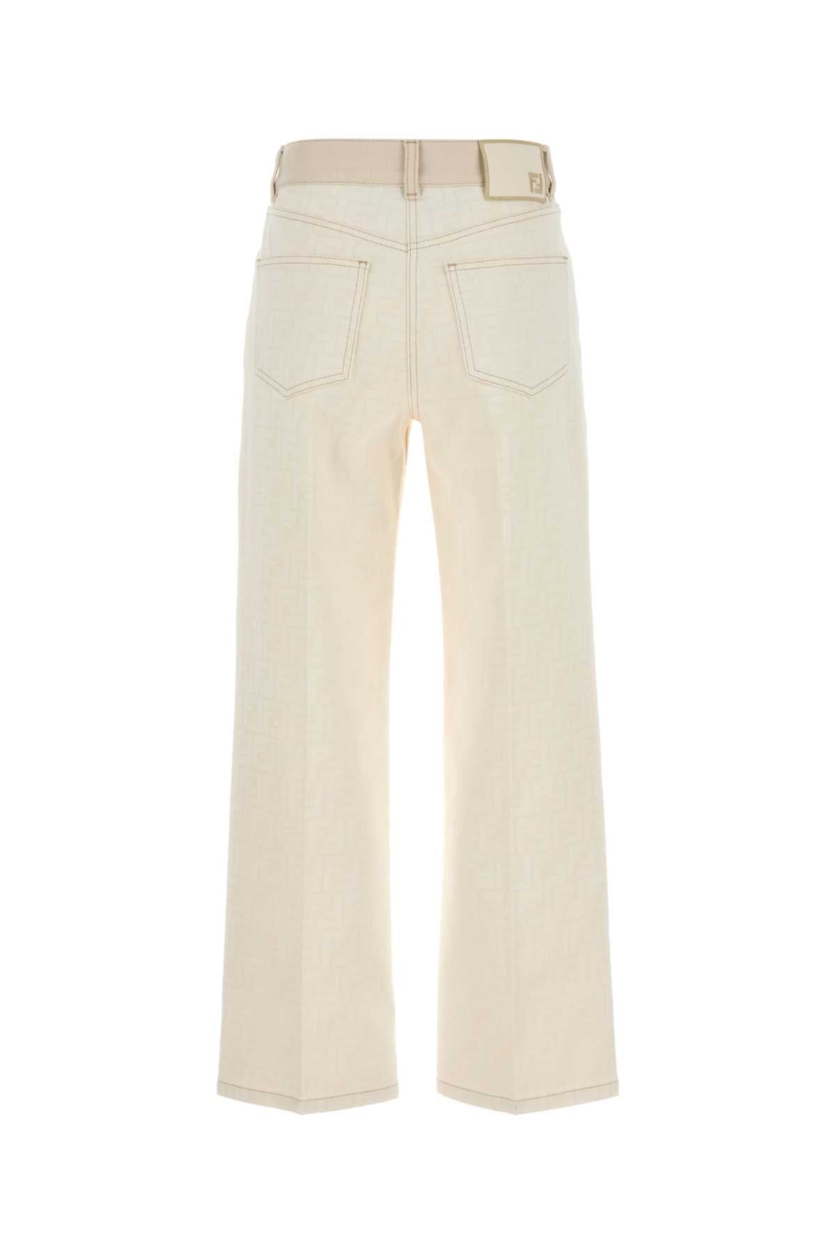 FENDI Printed Denim Jeans for Women - 24W Season Style